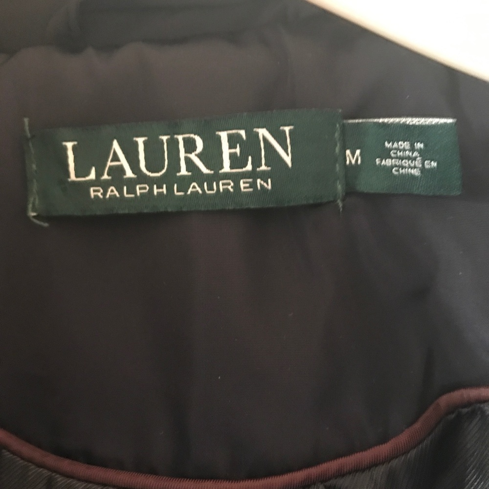 NAVY BLUE RALPH LAUREN QUILTED JACKET - Picture 6 of 6